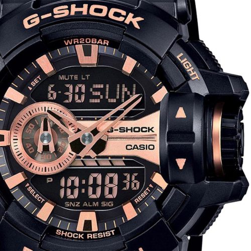 ساعت کاسیو جی شاک مدل GA-400GA-1A4DR