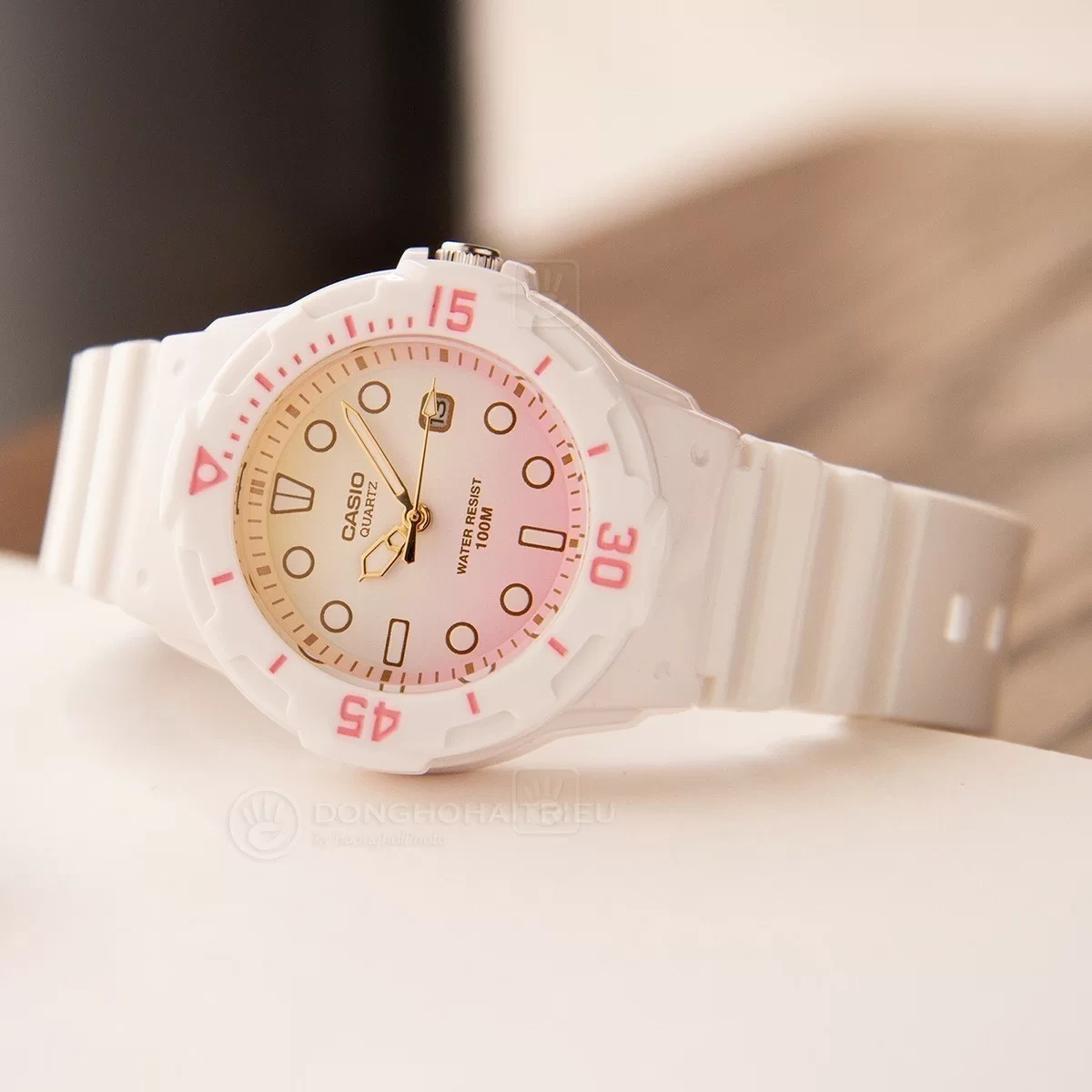 CASIO LRW-200H-4E2 .2 ساعت مچی زنانه کاسیو مدل CASIO LRW-200H-4E2 اصل