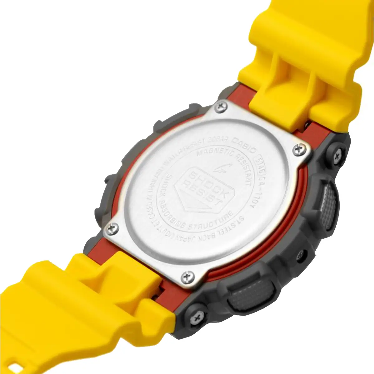 Casio G-Shock GA-110Y-9ADR.5 مشخصات ساعت کاسیو جی شاک مدل Casio G-Shock GA-110Y-9ADR