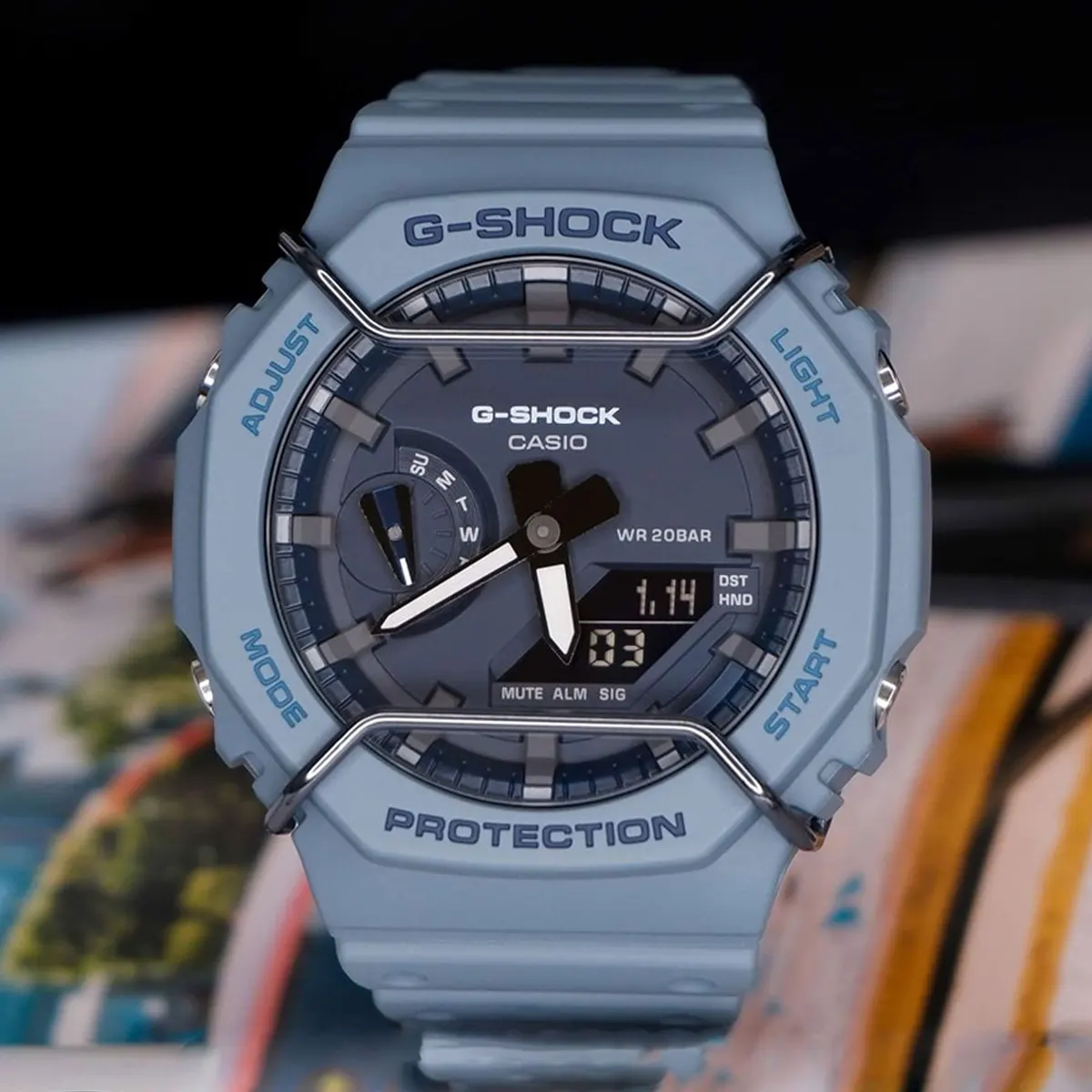 GA-2100PT-2ADR. ساعت کاسیو جی شاک مدل Casio G-Shock GA-2100PT-2ADR اورجینال