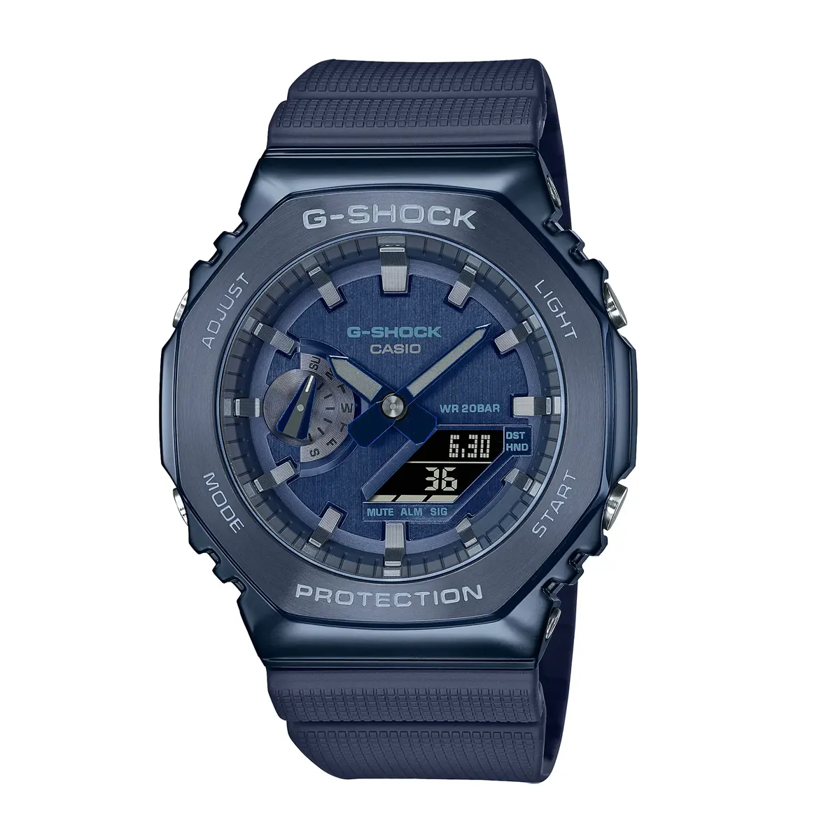 GM-2100N-2ADR ساعت مچی کاسیو جی شاک مدل Casio G-Shock GM-2100N-2ADR