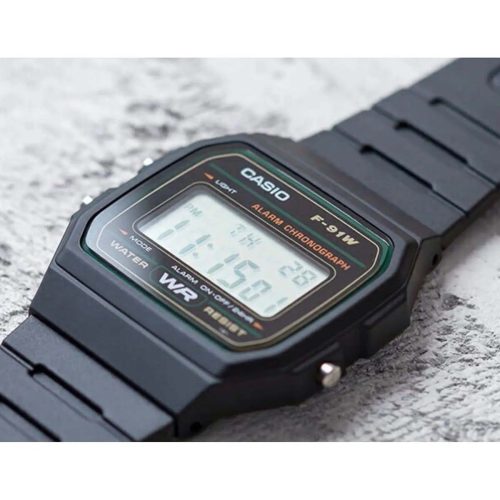 خرید ساعت مردانه و زنانه کاسیو مدل Casio F-91W-3DG