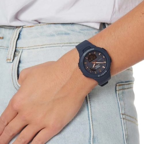 ساعت مچی زنانه کاسیو بیبی جی اصل مدل Casio Baby-G BSA-B100-2ADR