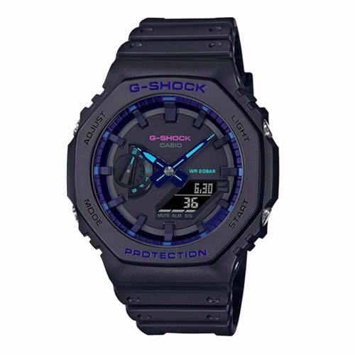 ساعت مچی مردانه کاسیو جی شاک مدل (Casio G-Shok GA-2100VB-1ADR (TH