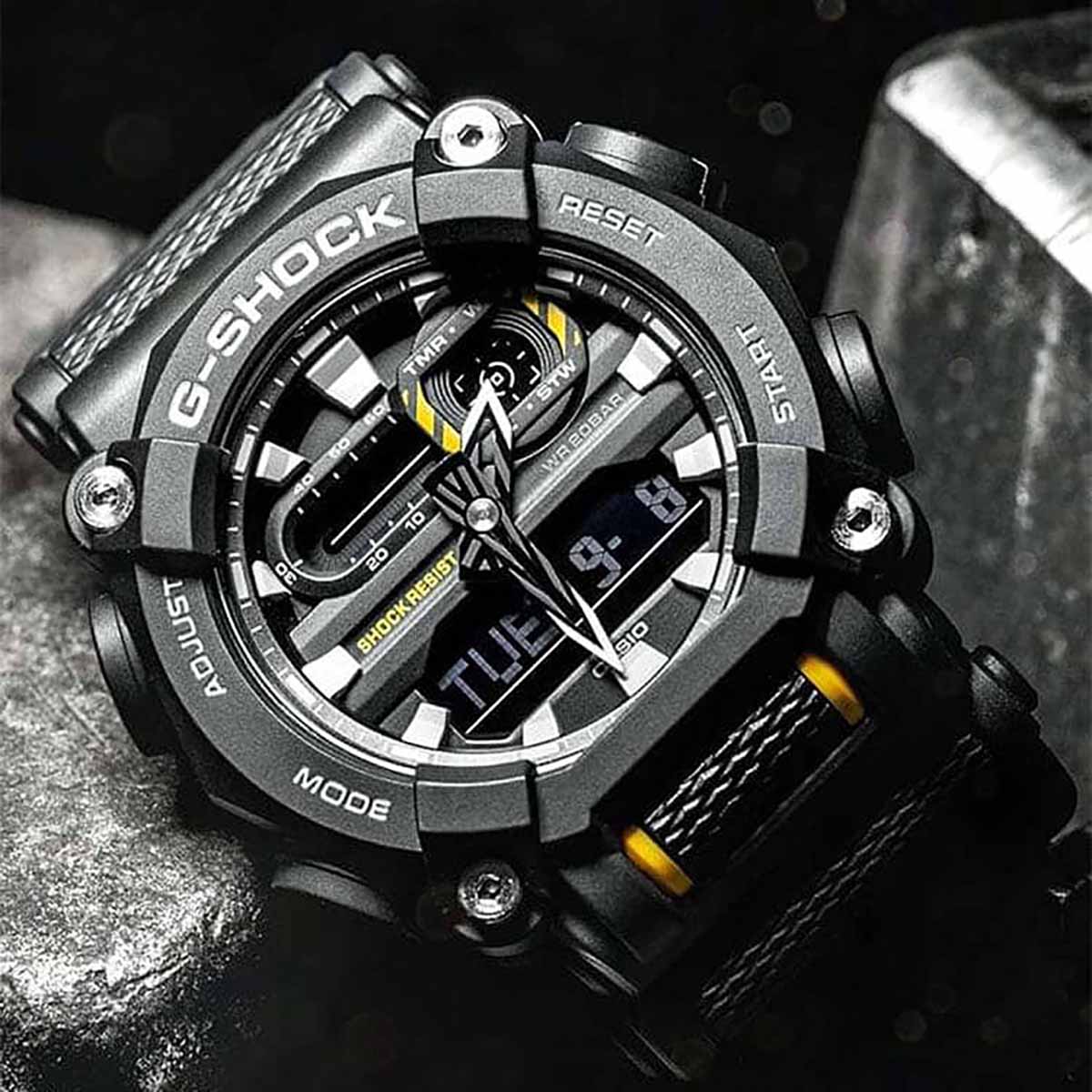 ساعت مچی کاسیو جی شاک Casio G-SHOK GA-900-1ADR 2 خرید ساعت مچی کاسیو جی شاک Casio G-SHOK GA-900-1ADR