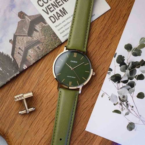 ساعت مچی مردانه کاسیو مدل Casio MTP-VT01GL-3BUDF