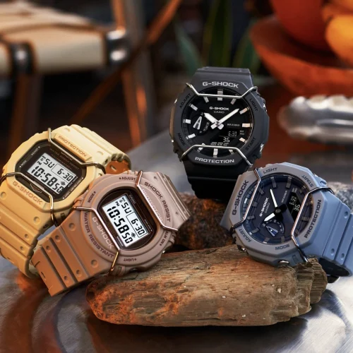 رنگبندی ساعت مچی مردانه کاسیو جی شاک مدل Casio G-Shock GA-2100PTS-8ADR